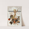 New Year’s Baby (Cleaning Up) (1915) by Joseph Christian Leyendecker