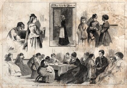 New York Charities – St. Barnabas House, 304 Mulberry Street (1874)