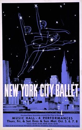 New York City ballet Cleveland Opera Association presents first time in Cleveland Music Hall
