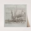 New York City; Battery Place by William Walcot