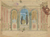 New York Fireman: Sketch no. 1 ‘The City Firemen’ (Domestic Interior Back Drop) (1934-1943)