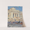 New York Public Library (circa 1912) by Colin Campbell Cooper