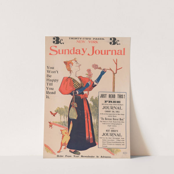 New York Sunday Journal. You won&#039;t be happy till you read it. by George Reiter Brill