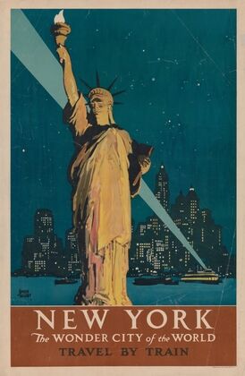 New York, the wonder city of the world Travel by train (1927)