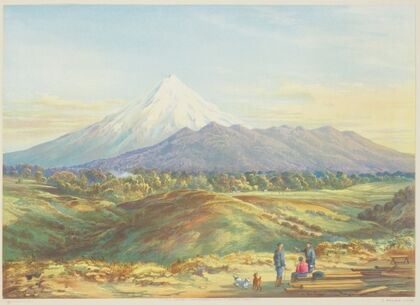 New Zealand Graphic and Descriptive. Mt Egmont.
