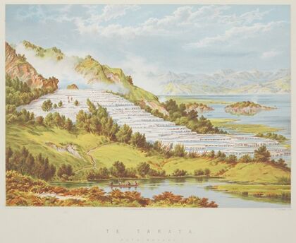 New Zealand Graphic and Descriptive. Te Tarata Roto-mahana.