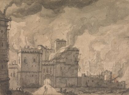 Newgate Prison, the Fire of London