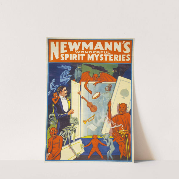 Newmann’s wonderful spirit mysteries (1911) by Donaldson Lith. Co