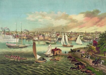 Newport Beach, R.I. (1876)