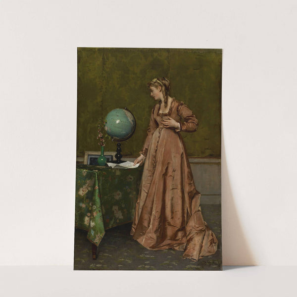 News from Afar (1860s) by Alfred Stevens