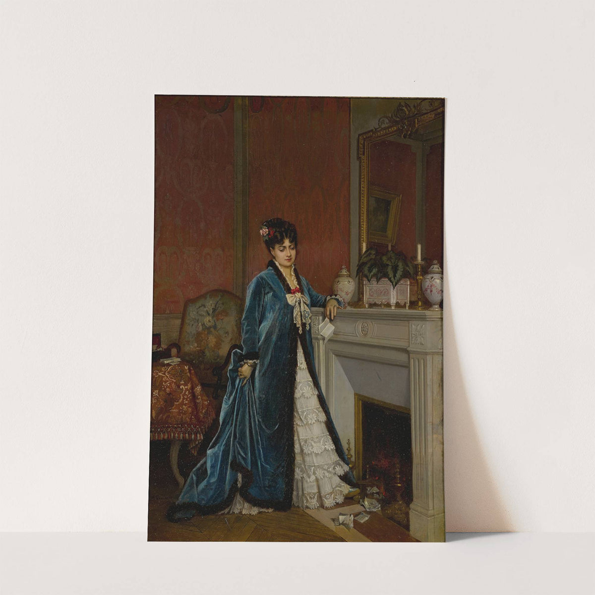 News From Afar by Auguste Toulmouche