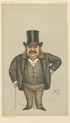 Newspapermen; ‘The Times’, Opfer of Blowitz, August 29, 1885