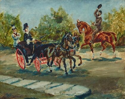 Nice. Sur la Promenade des Anglais (1880)