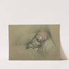 Nicolas-Toussaint Charlet sur son lit de mort (1846) by Théodore Valerio