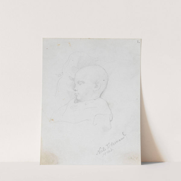 Niels Tidemand, 14 mnd. (1848) by Adolph Tidemand