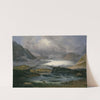 Nigardsbreen i Justedalen (1846) by Knud Baade