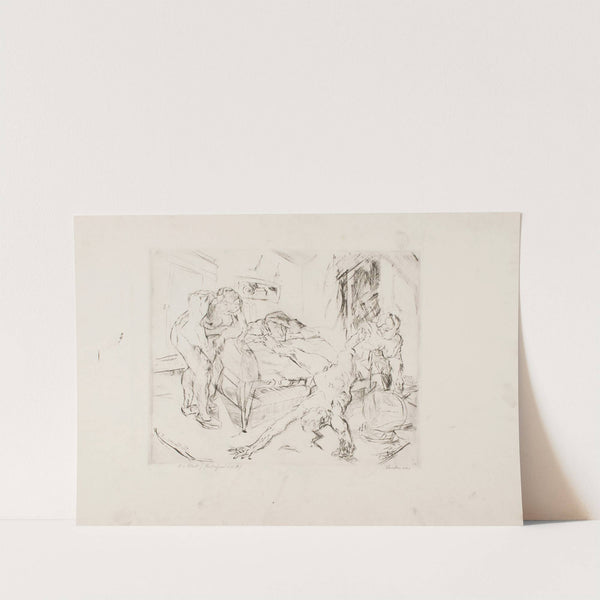 Night (1914) by Max Beckmann