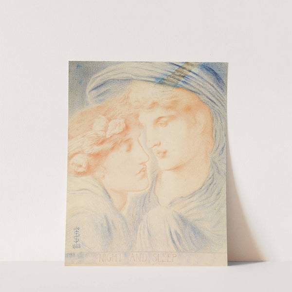 Night and Sleep by Simeon Solomon