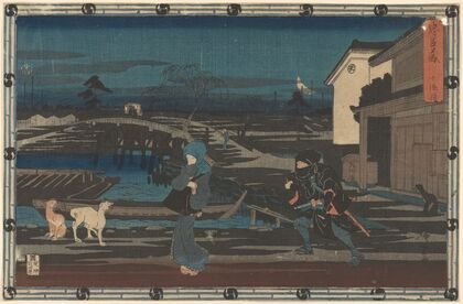 Night Attack from the Chushingura (Honzo) — size preview
