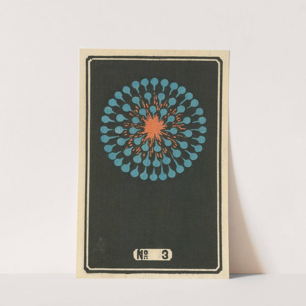 Night Fireworks no. 3 by Jinta Hirayama