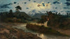Night in Mexico in Front of Popocatepetl (1905)