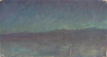 Night on the sea. From the journey to Constantinople (1893)