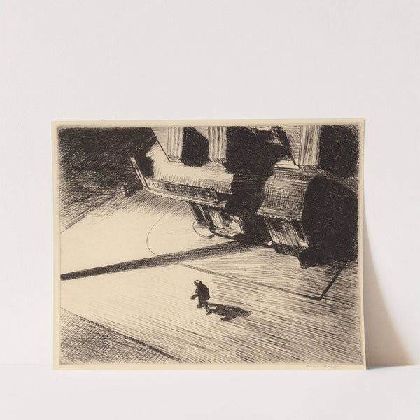 Night Shadows (1921) by Edward Hopper