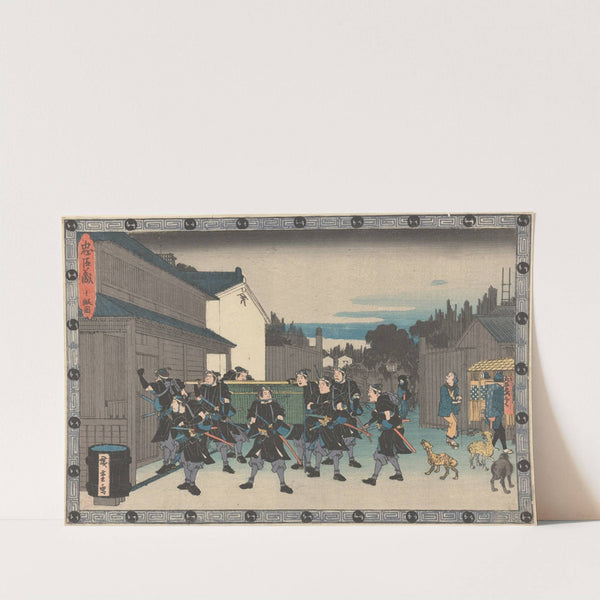 Night Visit to the Armorer (19th century) by Andō Hiroshige