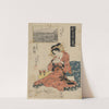 Nihonzutsumi no rakugan tamaya uchi Tamagushi (1818) by Keisai Eisen