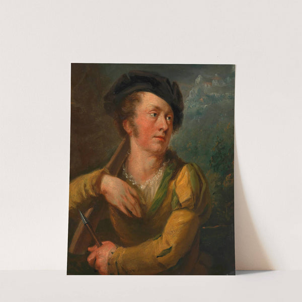 Nikolaus Heurteur als Tell by Josef Lange