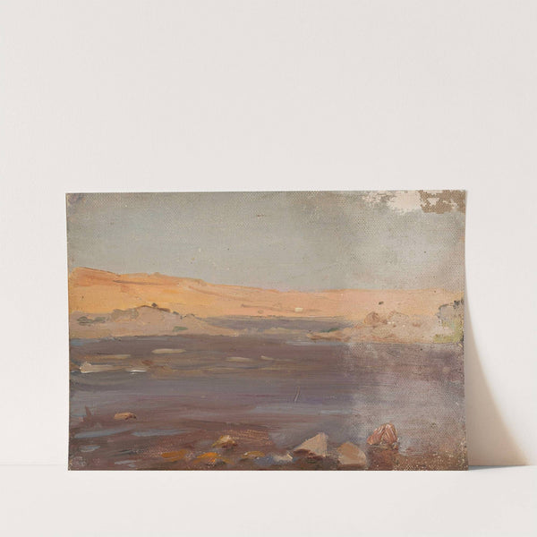 Nile. From the journey to Egypt by Jan Ciągliński