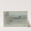 Nile Journey,No. 15 (1890) by Elihu Vedder