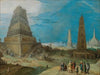 Nimrod supervising the construction of the Tower of Babel