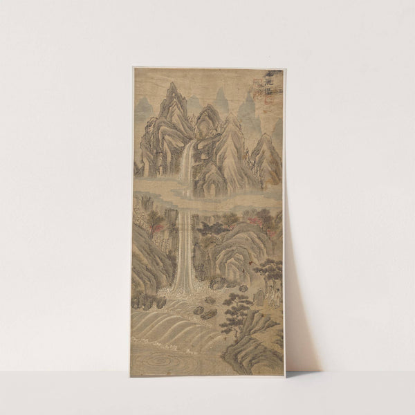Nine-Dragon Falls (late 1800s) by Han Unpyeong