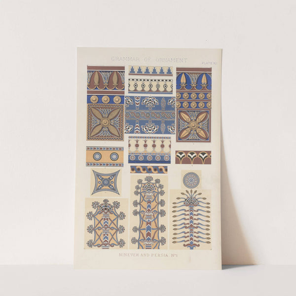 Nineveh & Persia No. 1 (1856) by Owen Jones