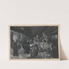 Ninth Avenue, Saturday night market (1890) by William Allen Rogers