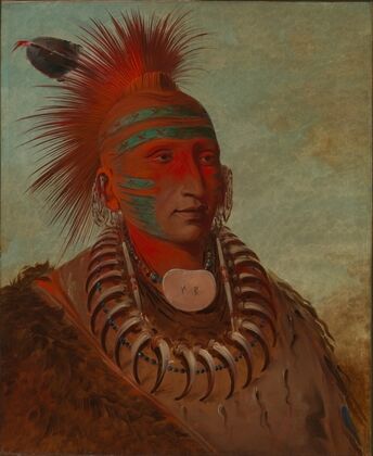 No-Ho-Mun-Ya, One Who Gives No Attention (1844)