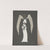 No More Peace: White halter top with white double layer skirt, and angel wings (1934-1943) by Barry Farnol