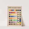 No. XIII. Familiar colors (1890) by Marcius Willson