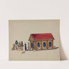 Noah&#039;s Ark with Animals by Mina Lowry