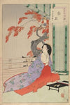 Noblewomen of the Tokugawa Period; Thirty-six Beauties (Sanjuroko kasensoro) Pl.32 (1891–1893)