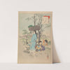 Noblewomen of the Tokugawa Period; Thirty-six Beauties (Sanjuroko kasensoro) Pl.35 (1891–1893) by Toshikata Mizuno