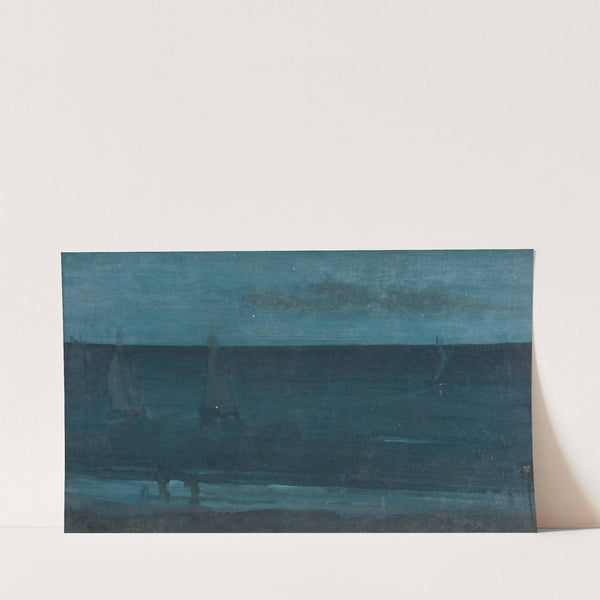 Nocturne: Blue and Silver–Bognor (1871-1876) by James Abbott McNeill Whistler