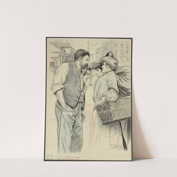 non non, c’est pas possible, j’suis mariée – moi aussi, mais ça n’me gênerait pas (1905) by Fernand Louis Gottlob