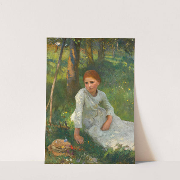 Noon In The Hayfield (1897-8) by Sir George Clausen