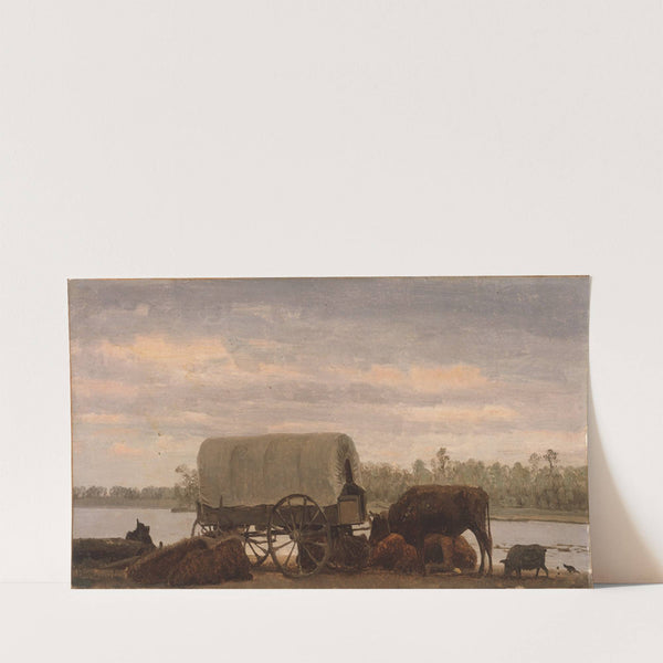 Nooning on the Platte (c.1859) by Albert Bierstadt