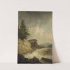 Nordic Landscape with a Waterfall by Christian Ezdorf