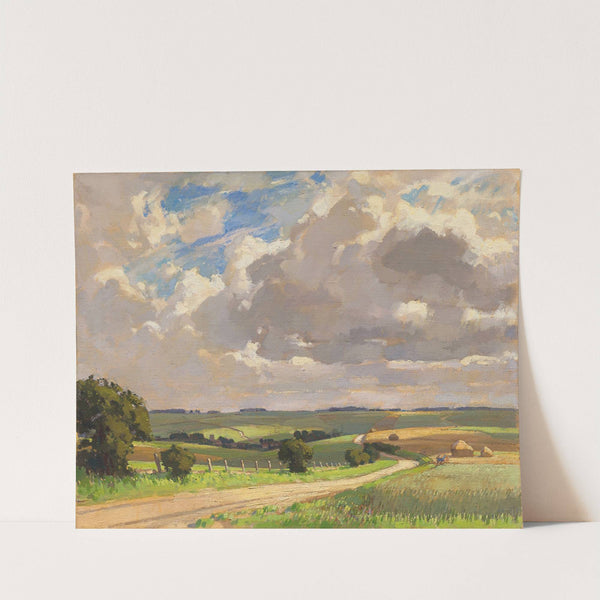 Norfolk landscape by Edward James Buttar