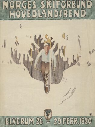 Norges skiforbund hovedlandsrend, Elverum 26. 29. febr. 1920 (1920)
