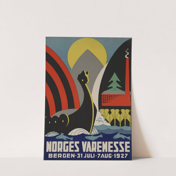 Norges varemesse, Bergen, 31. juli – 7. aug. 1927 (1927) by Gunnar Tandberg